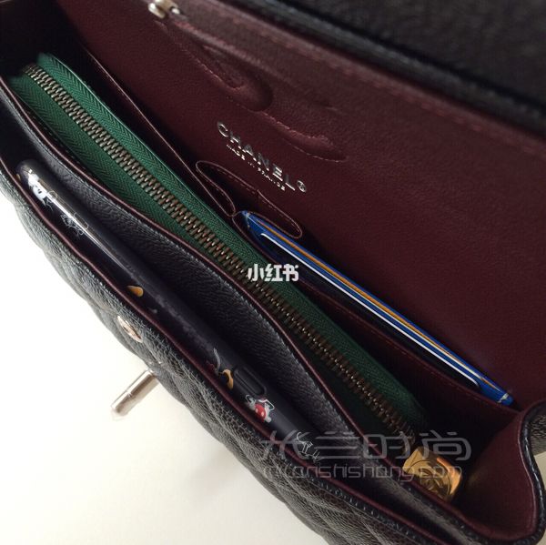 實(shí)用帖Chanel 2.55中號(hào)cf中號(hào)比較_8
