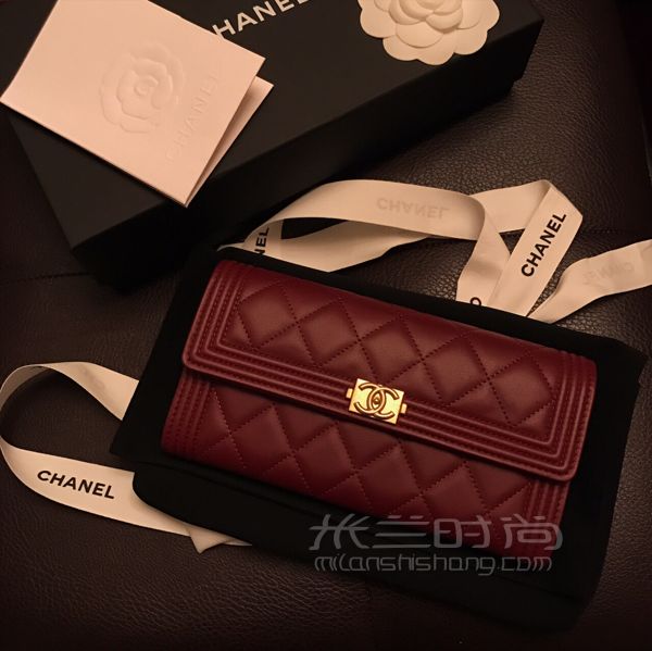 香奈兒 Chanel Leboy錢(qián)包_1