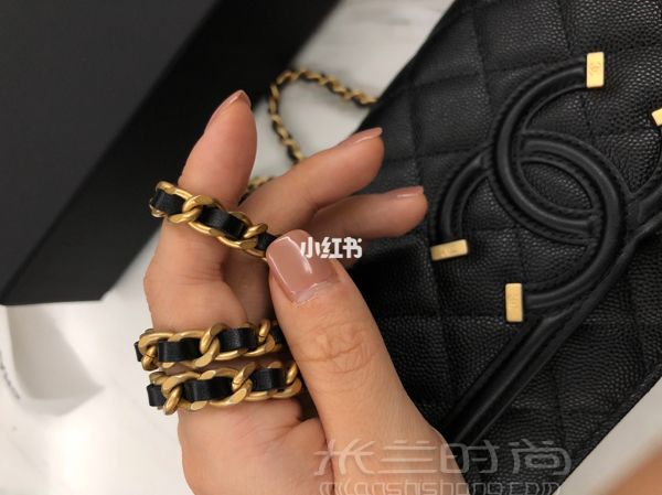 香奈兒Chanel Vanity WOC鏈條包_5