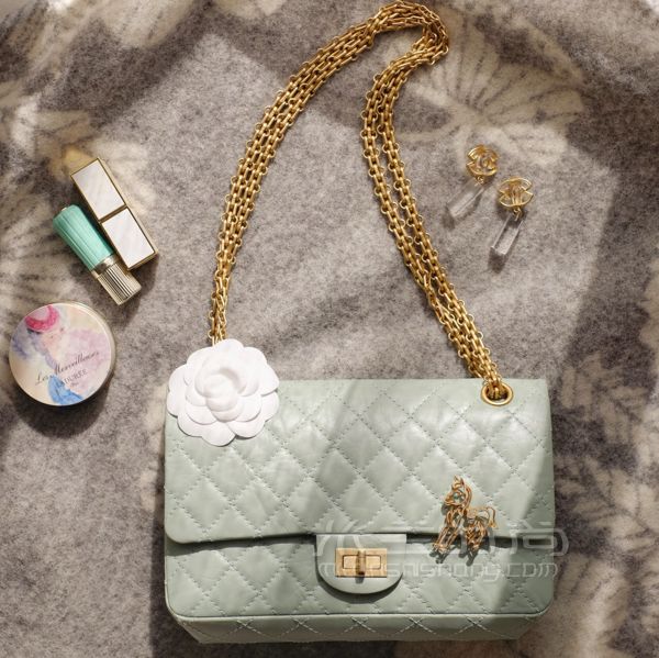 向香奈兒勢(shì)力低頭 Chanel 2018春夏 薄荷綠2.55_1