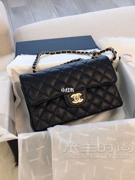 Chanel cf黑金牛小號 第一個香奈兒包包 2019.2.10購于上海國金_2