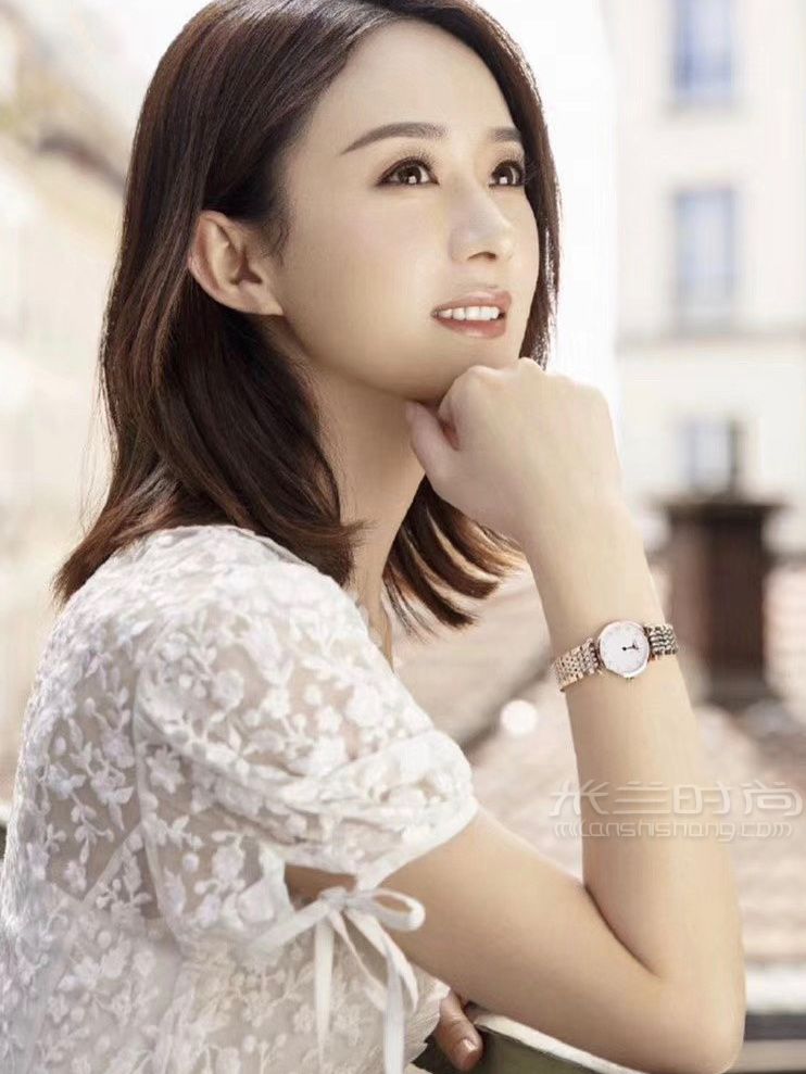 浪琴玫瑰金珍珠貝母鉆石嘉嵐女表 珍珠母貝_3