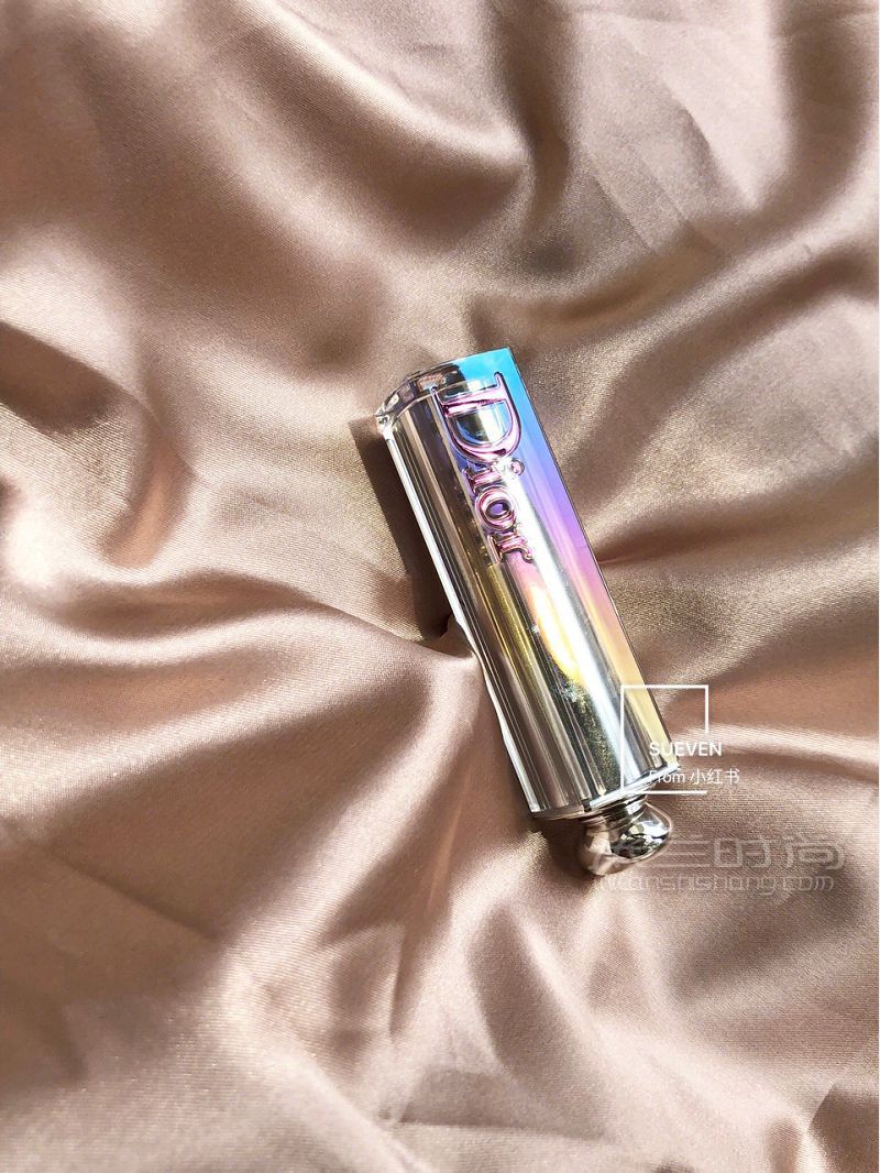 草莓硬糖口紅怎么樣？dior銀管新色859試色圖片_8