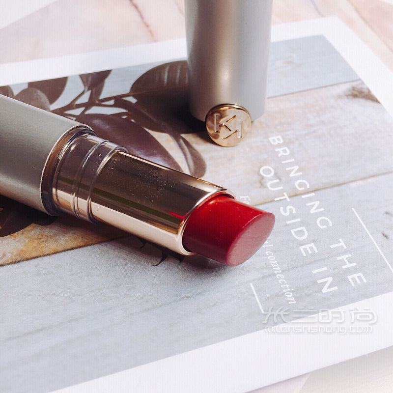 17年新系列 kiko509 安靜魅惑的紅豆奶茶-試色-口紅-紅豆奶_8