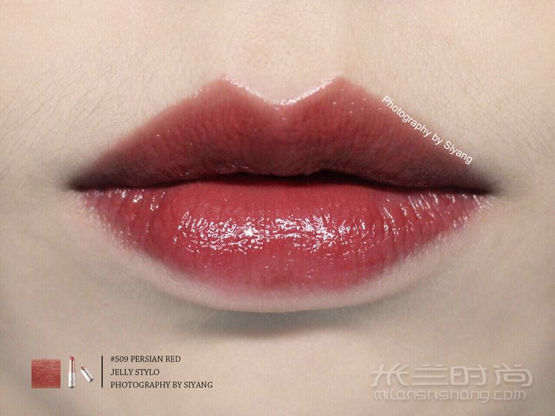 17年新系列 kiko509 安靜魅惑的紅豆奶茶-試色-口紅-紅豆奶_5
