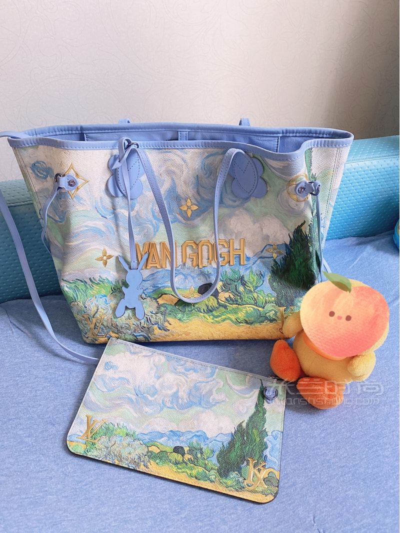 被割破的LV包包怎么修復(fù)？LV neverfull修復(fù)案例_2