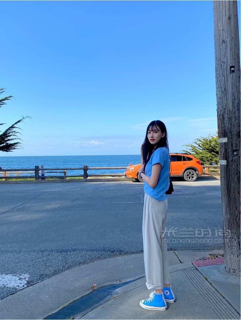 折上折入的奶藍(lán)色匡威春夏鞋子_4