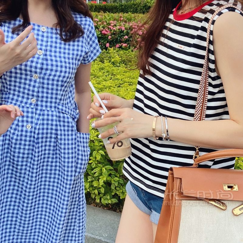 愛馬仕HERMES Kelly 32 奶茶色 帆布拼皮_7