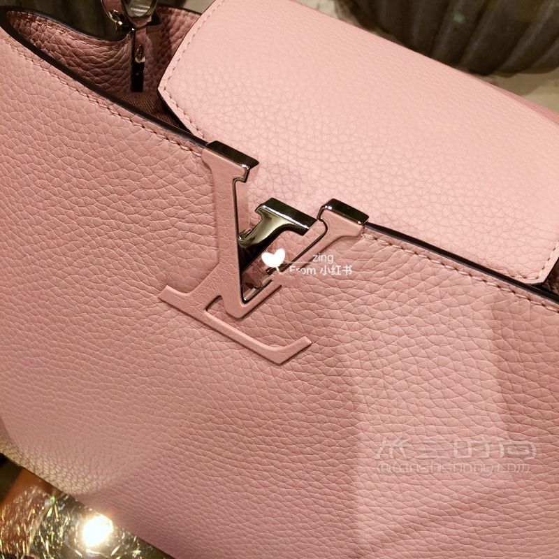 LV Capucines包 超美櫻花粉 LV水桶包有哪些款式？_2