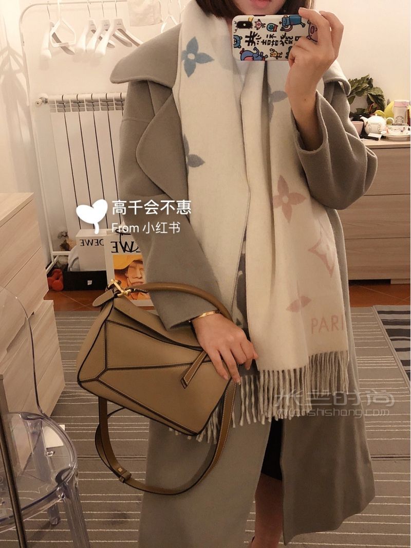 LV羊絨圍巾 顏色對(duì)比推薦 LV純羊毛圍巾_6