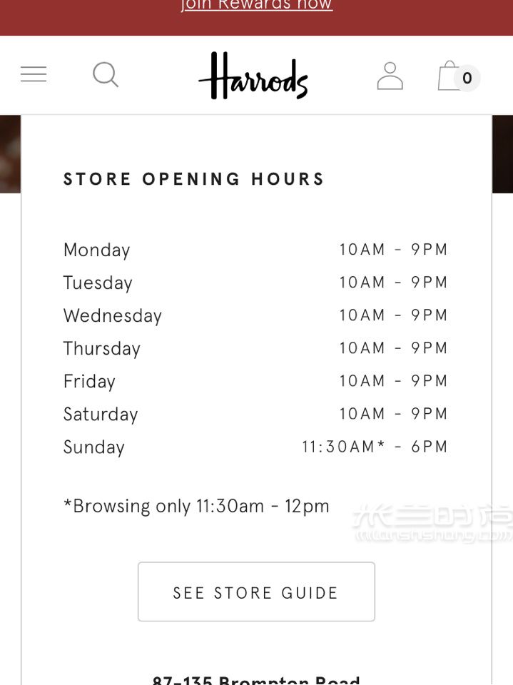 英國harrods哈羅德百貨購物全攻略 折扣退稅_2