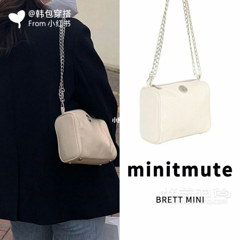 韓國日常鏈條單肩包minitmute-鏈條單肩包-韓國小眾包包-_1