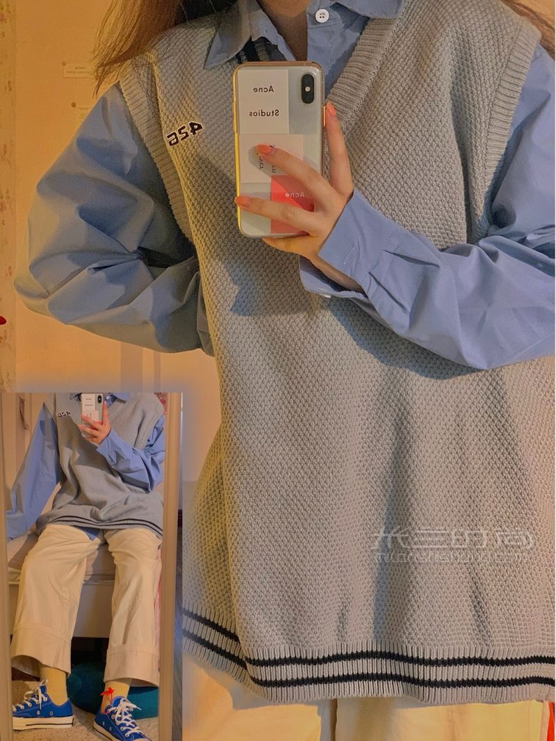 襯衫合集 純色雖普通但也制造彩襯衫_3