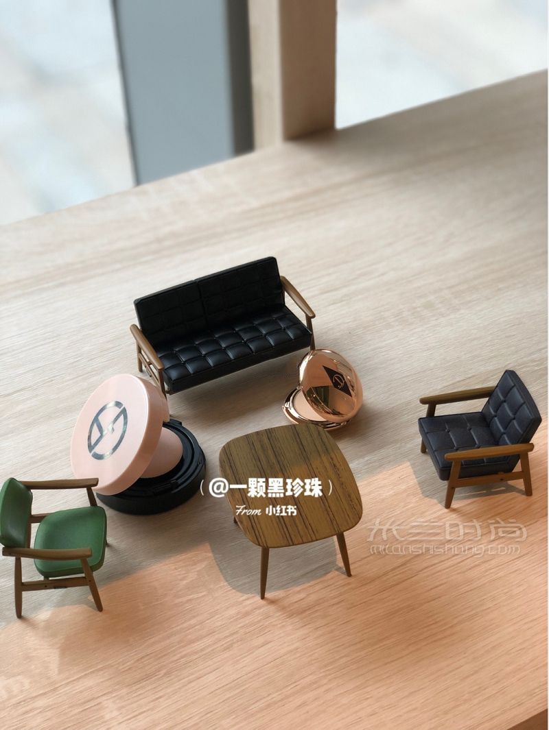 超迷你補妝粉餅女生包里可愛的化妝品 粉餅化妝品_3