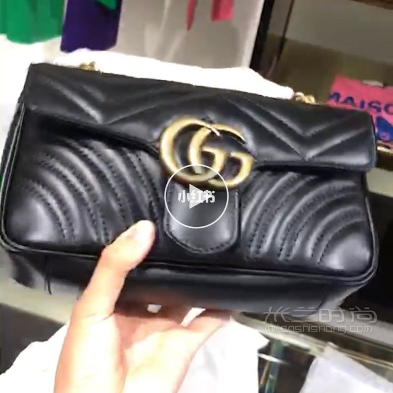 GUCCI鏈條包 GG Marmont萬元包包_4