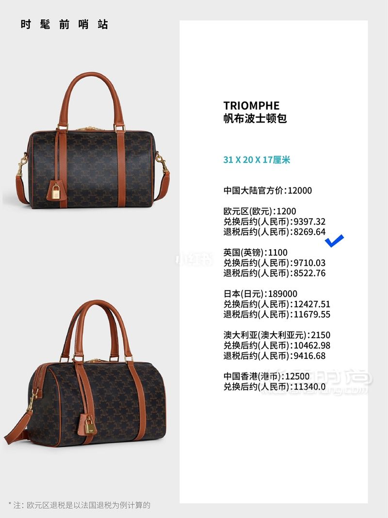 LV Celine老花包全球比價(jià) 思琳Celine_8