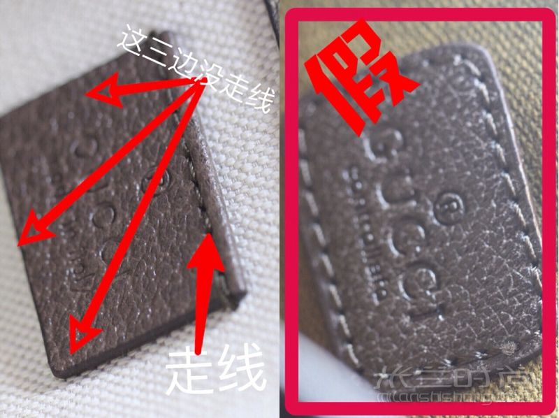 9種方式教你鑒別真假 GUCCI虎頭包千萬別買到假貨_9