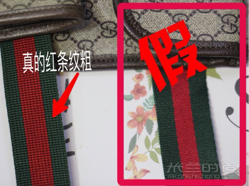 9種方式教你鑒別真假 GUCCI虎頭包千萬別買到假貨_3