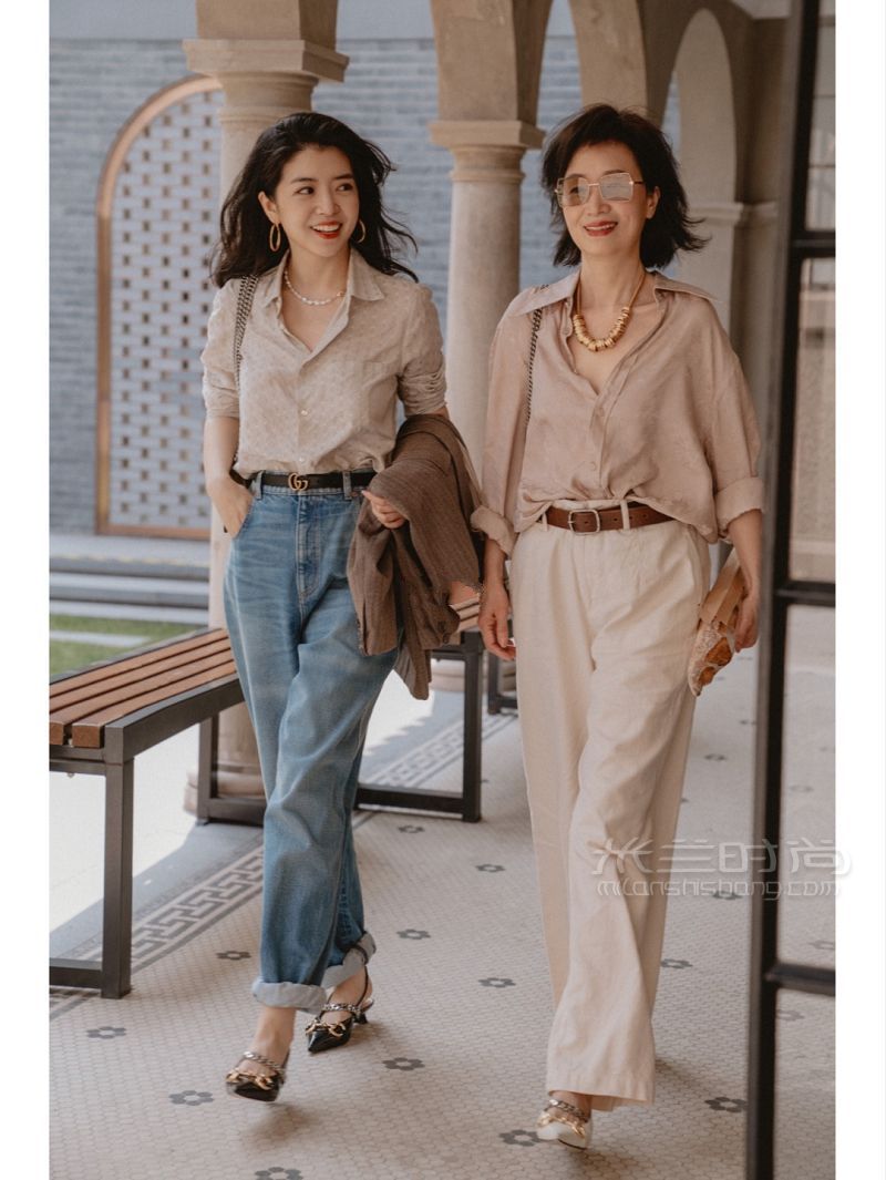母女穿搭 Gucci的文藝復(fù)古風(fēng)酒神包文藝復(fù)古_(tái)7