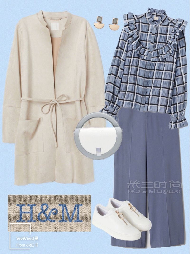 HM9套風衣穿搭  春天來了 不知道穿什么？_9