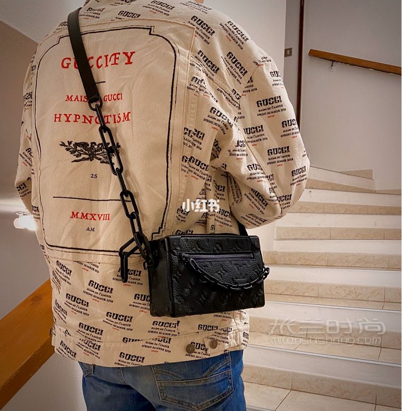 實(shí)用男包推薦 LV新出的全皮小盒子 超級幸運(yùn)_1