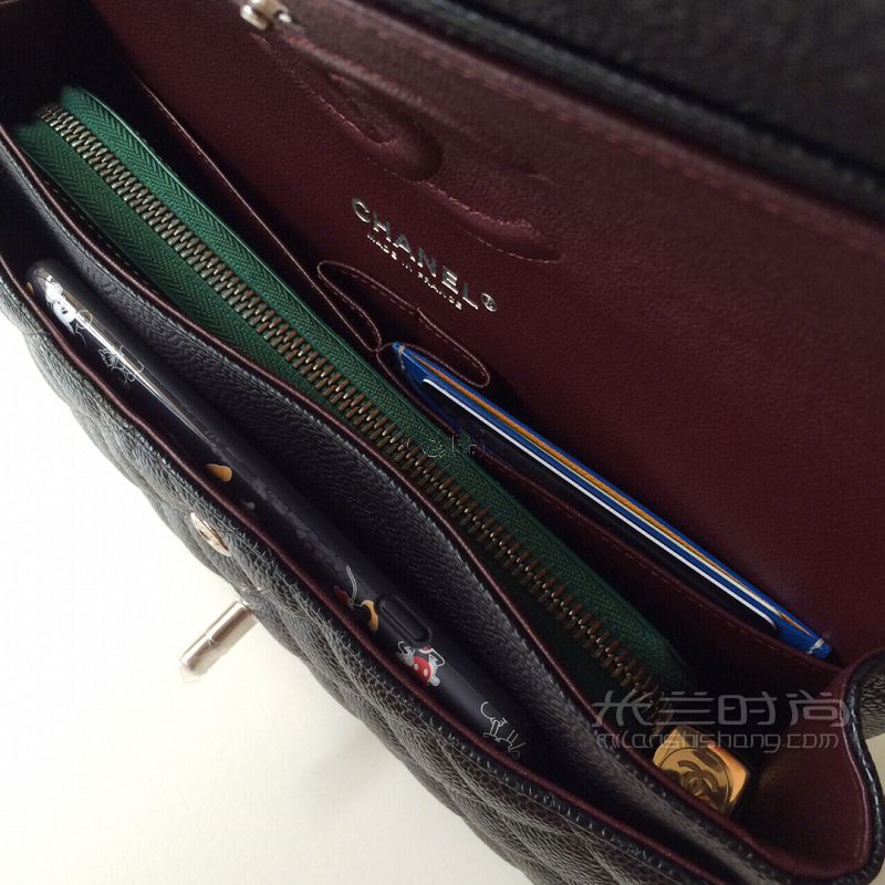 實(shí)用帖Chanel 2.55中號(hào)cf中號(hào)比較_8