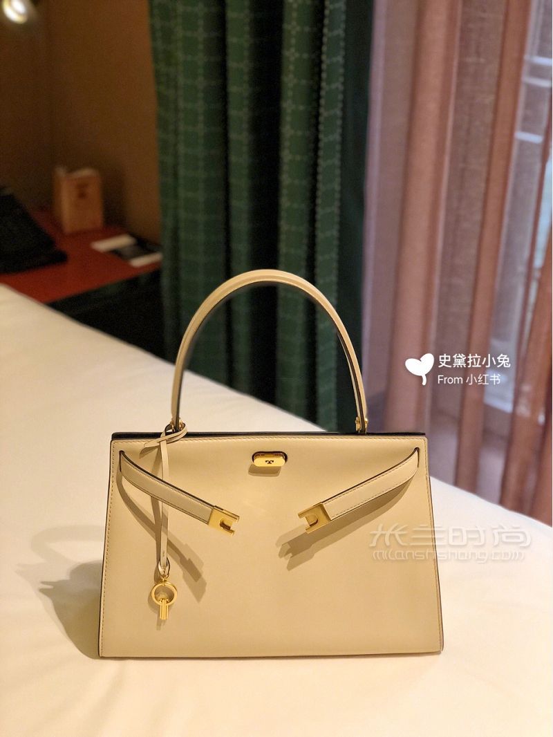 包包推薦奶白色Tory Burch Lee 近期買的性價比特別高的一款包包_1