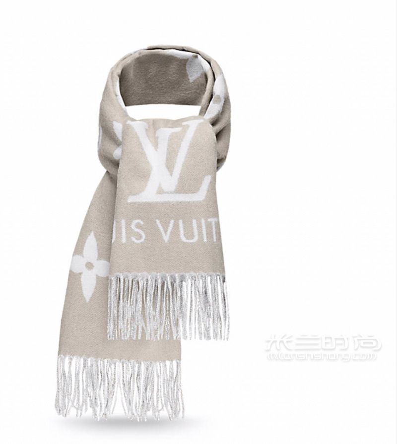lv羊絨圍巾全球價(jià)格對(duì)比 純羊毛圍巾_6