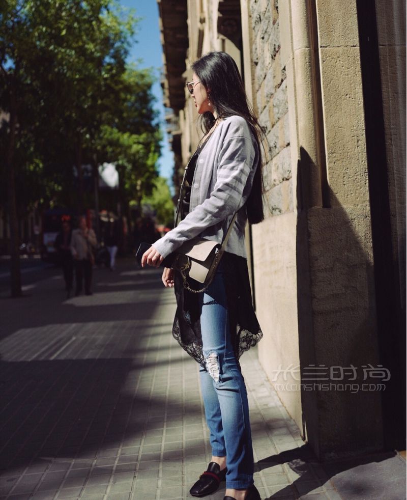 Gucci珍珠鞋和chole faye包怎么搭配？鞋子包包搭配_3