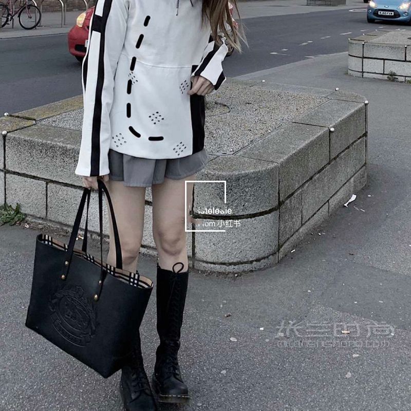 Burberry托特包 日常上課通勤博柏利包包_1