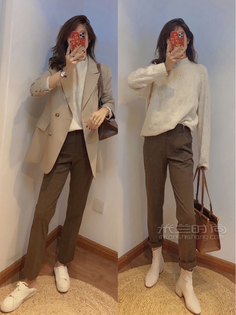 優(yōu)衣庫聰明褲 一周5天都在穿 顯瘦穿搭_4