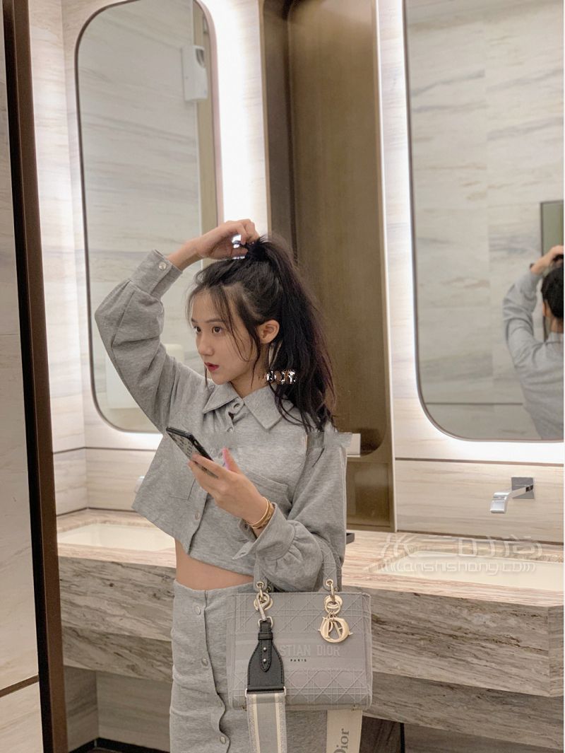 Dior2020灰色帆布戴妃包怎么樣？掉入大象灰陷阱_2
