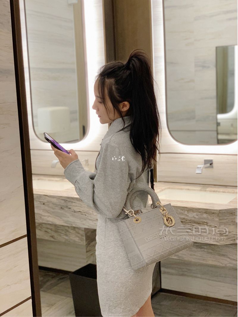 Dior2020灰色帆布戴妃包怎么樣？掉入大象灰陷阱_6