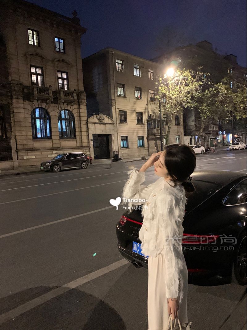Balmain巴爾曼羽毛外套 穿搭顯高顯瘦_2