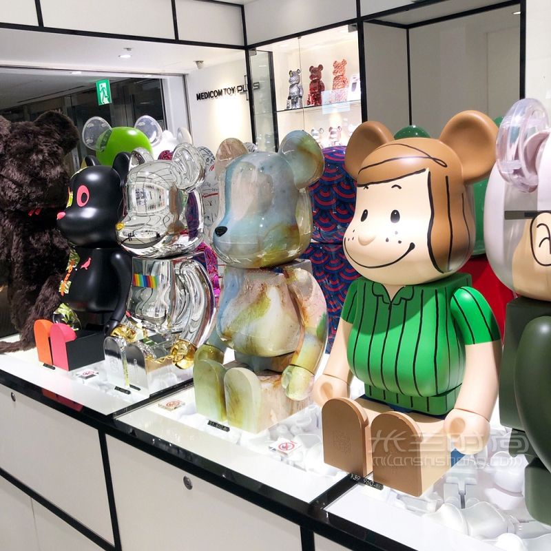 日本bearbrick專賣店 潮玩積木暴力熊_4