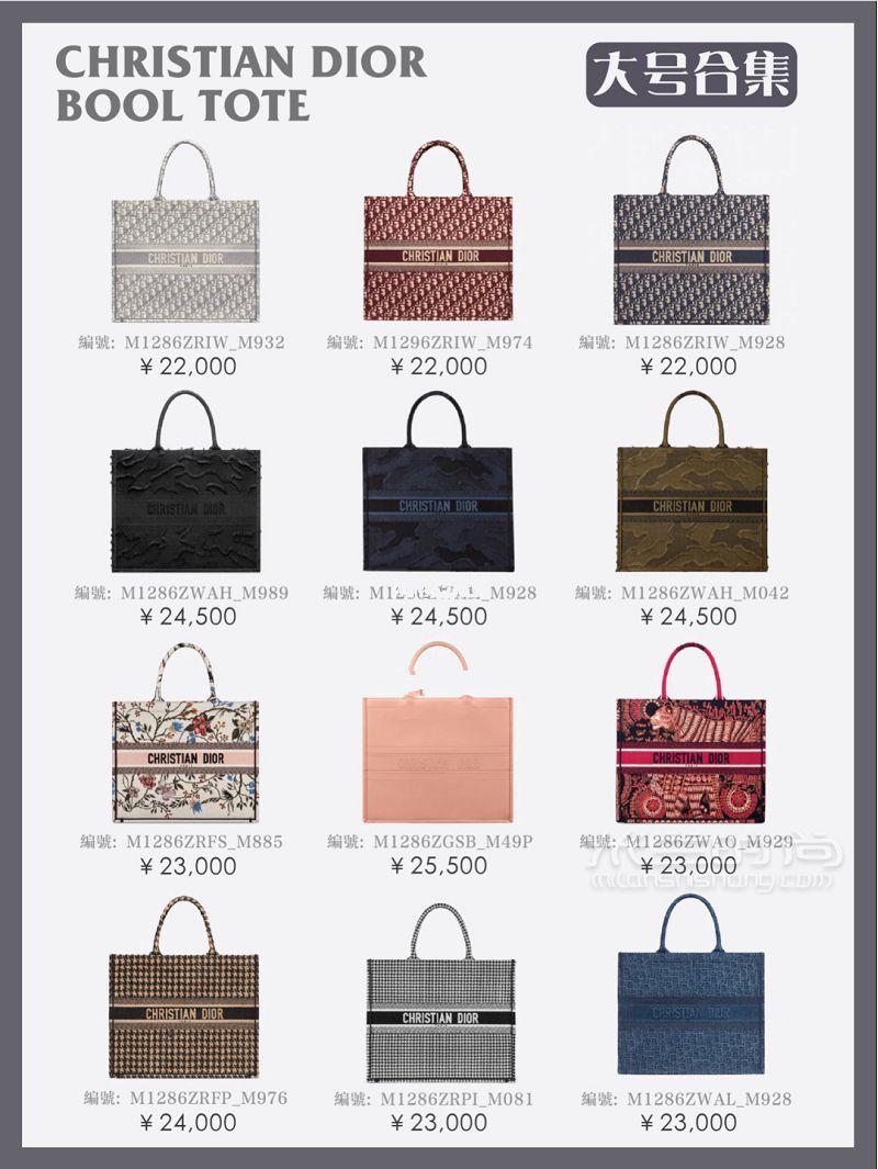Dior Tote包有哪些？36款必看的迪奧托特包_3