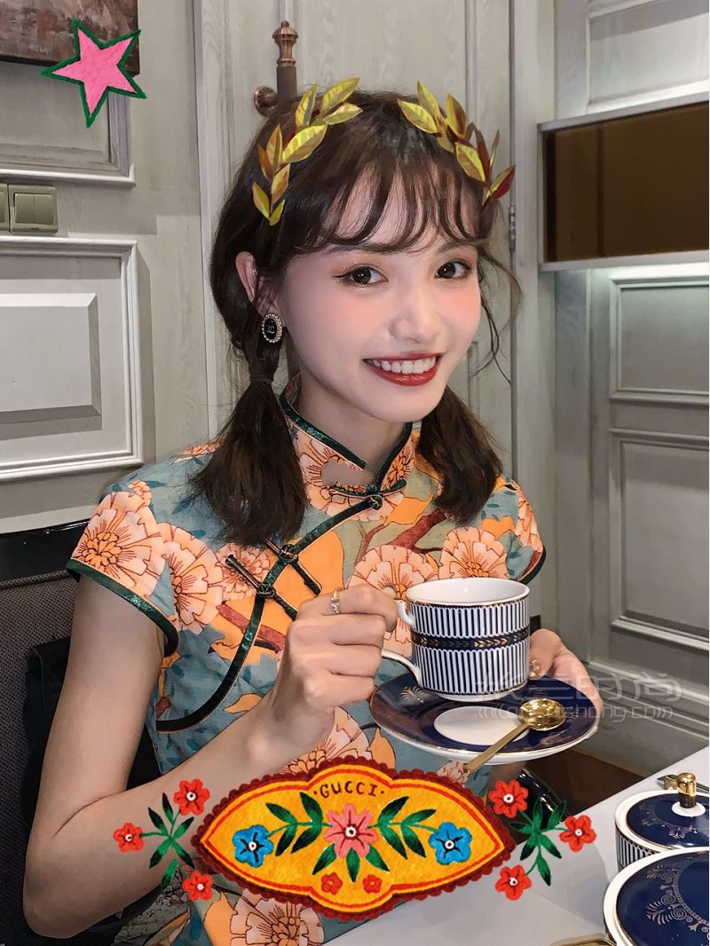 林小宅修圖照片app Gucci 女孩 首先！古馳怎么樣_1