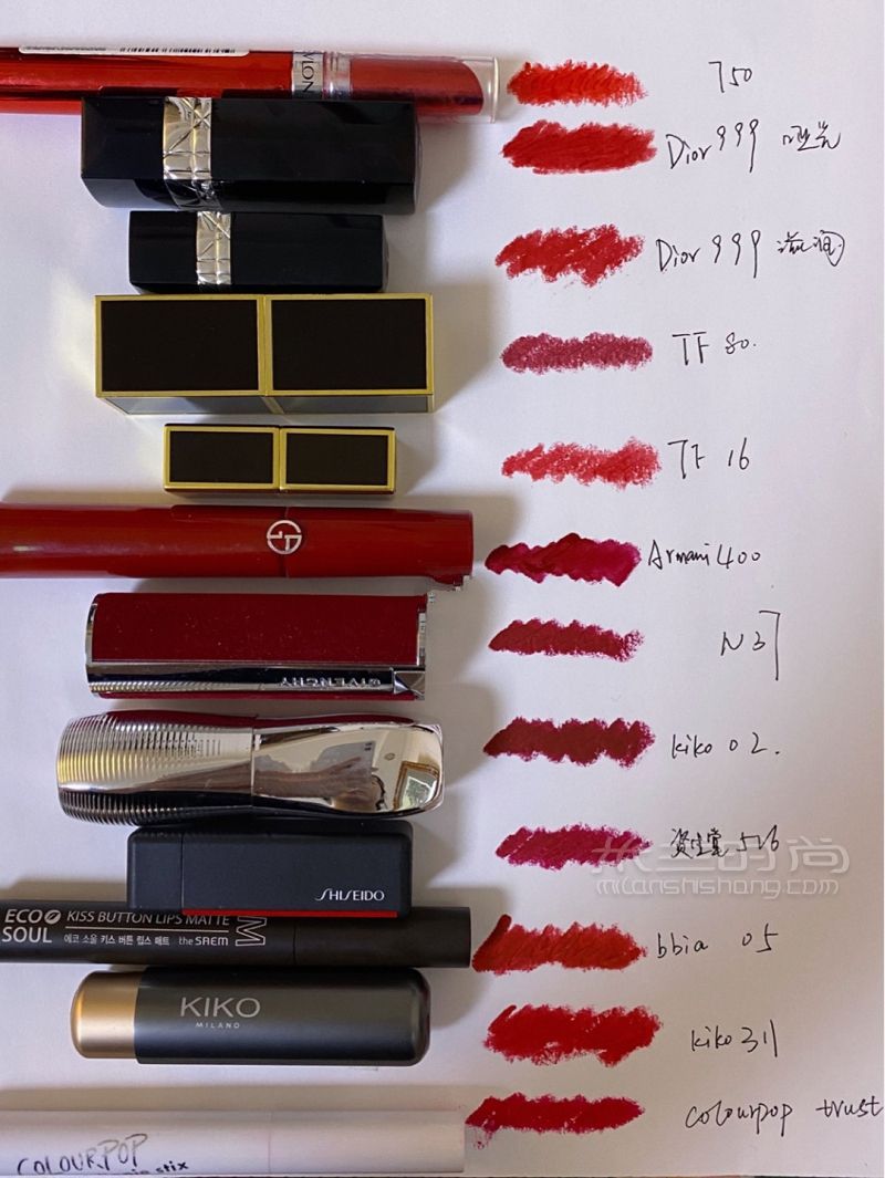 Dior999TF8016阿瑪尼400平價(jià)顯白正紅色合集_2