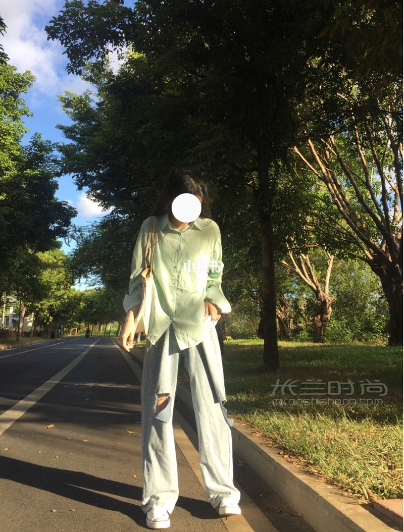 平價超仙襯衫 夏日慵懶風 吊帶設計感_4