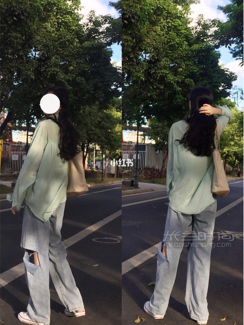 平價超仙襯衫 夏日慵懶風 吊帶設計感_8