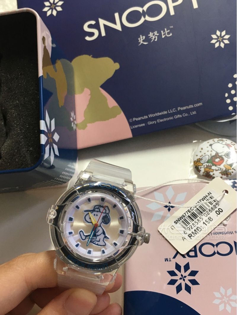 61元的snoopy手表真香！手表時(shí)尚_2