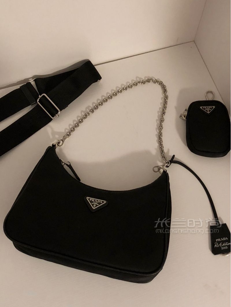 Prada hobo三合一鏈條包太香了！_4