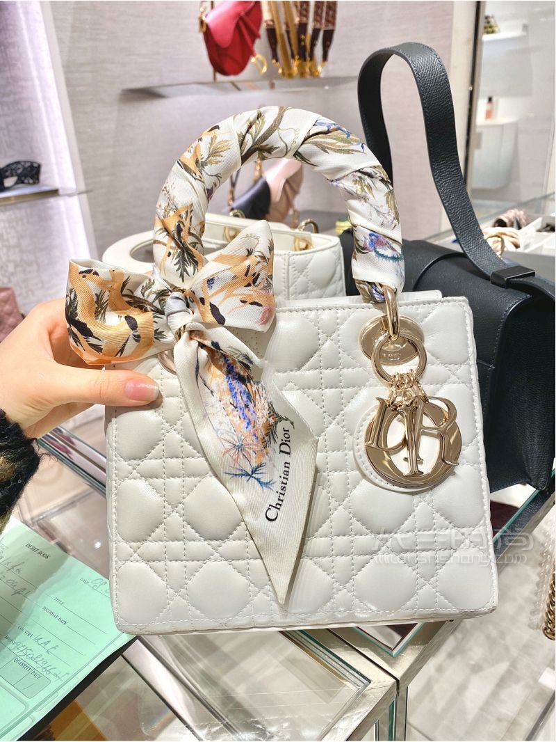 Dior迪奧 戴妃包4格 白雪公主-白雪公主-戴妃包-_2