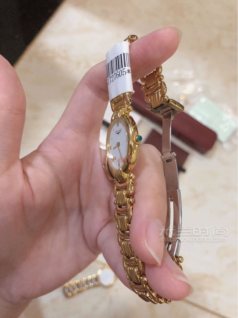 浪琴復(fù)古小金表 復(fù)古表帶 中古表配飾_3