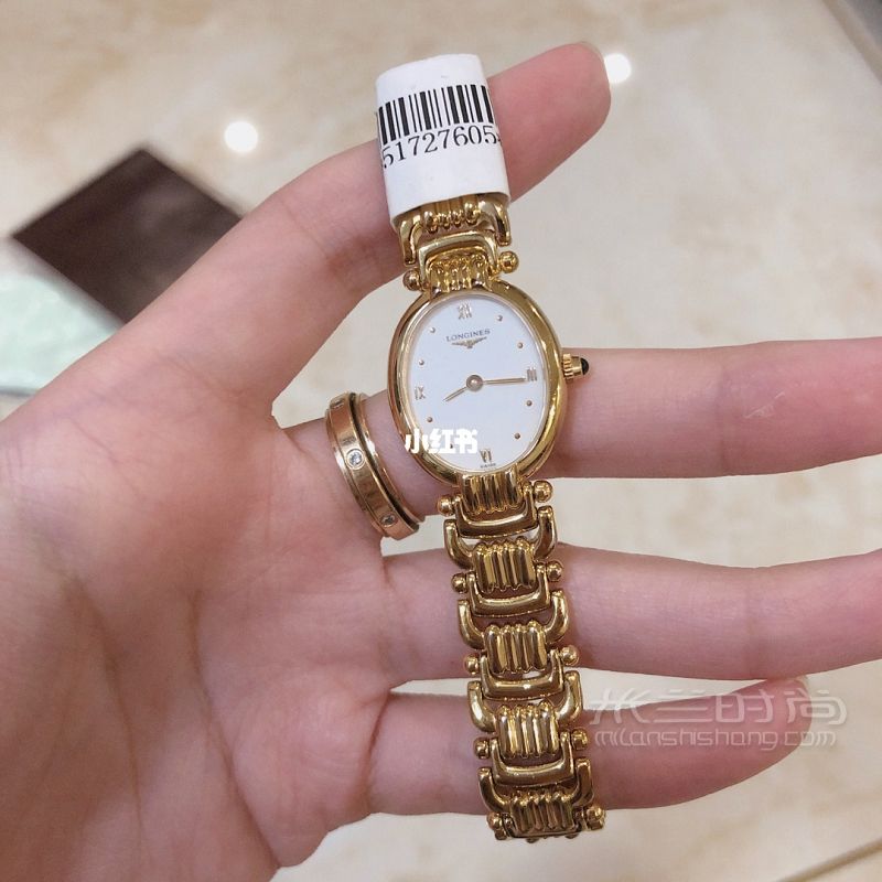 浪琴復(fù)古小金表 復(fù)古表帶 中古表配飾_1