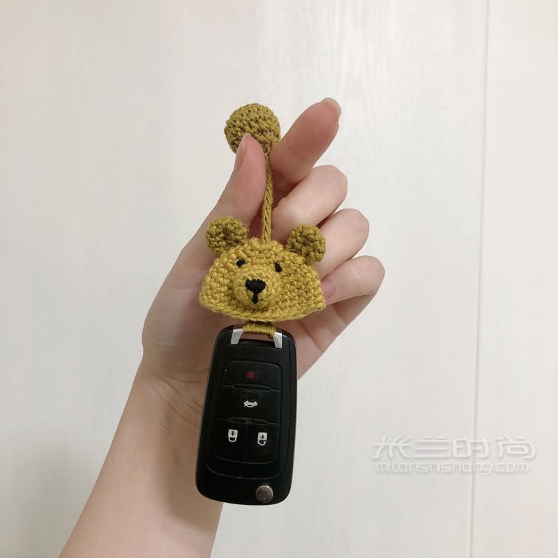 給男朋友鉤的車(chē)鑰匙包頭巾_1
