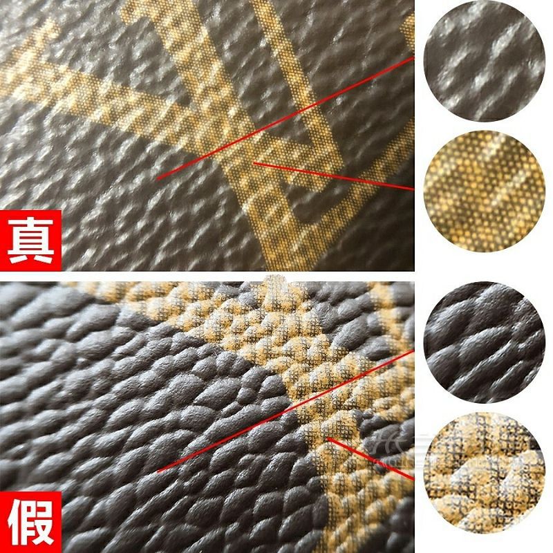 四招鑒定LV箱包真假-顆粒_6