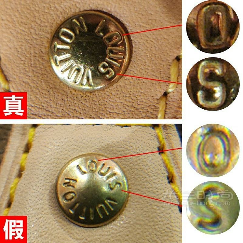 四招鑒定LV箱包真假-顆粒_3