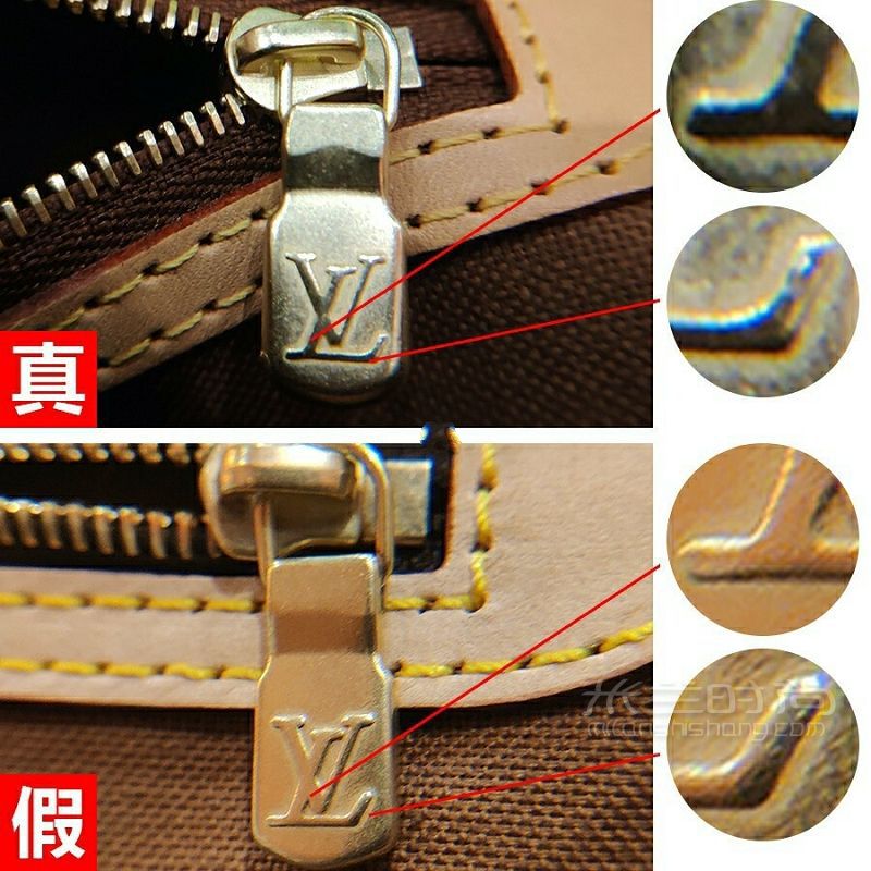 四招鑒定LV箱包真假-顆粒_4