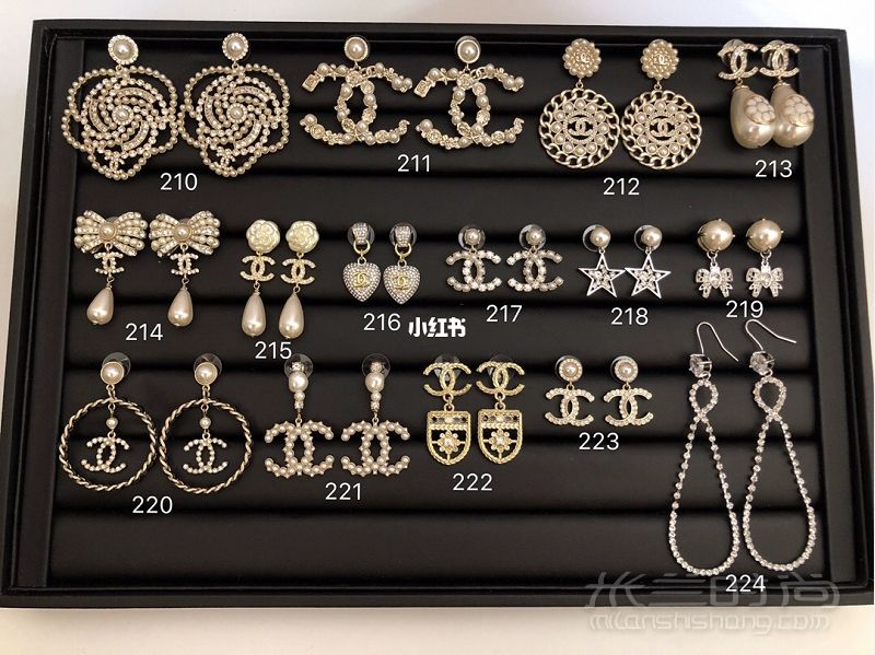 Chanel香奈兒耳釘耳環(huán)新款2020合集_5